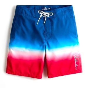 Hollister 9” Ombre Boardshorts